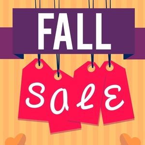 FALL SALE - Get ready for autumn!